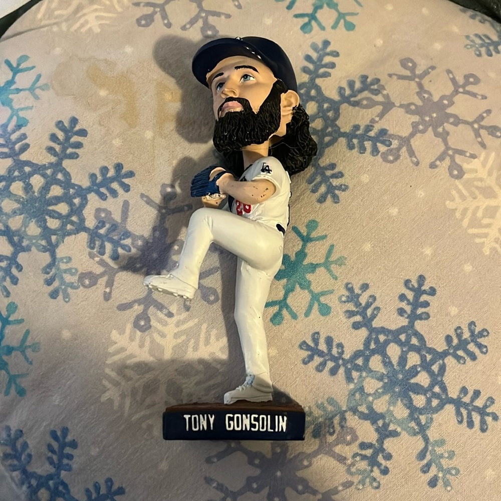 2023 Tony Gonsolin Los Angeles Dodgers Pitcher Bobblehead SGA New
